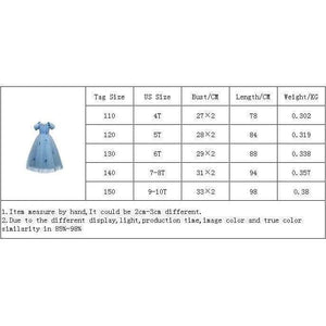 Planet Gates Z003 / 4T Infant Princess Dress for Girl Wear Halloween New year Christmas party Costume Girls Clothes Fancy Dresses Party Teenage