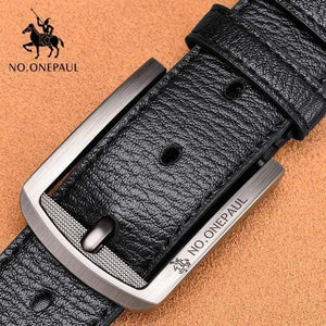 Leather Luxury Strap Male Belts For Men New Fashion Classic Vintage Pin Buckle Men Belt High Quality