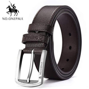 Men Belt High Quality Cow Genuine Leather Luxury Strap Male Belts For Men New Fashion Classic Vintage Pin Buckle