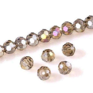 Planet Gates Z117AB / 3mm 200pcs 8mm Austria Opal Round Ball Crystal Beads for Bracelet Making Diy Material Perles Loose Faceted Spacer Glass Beads Z172