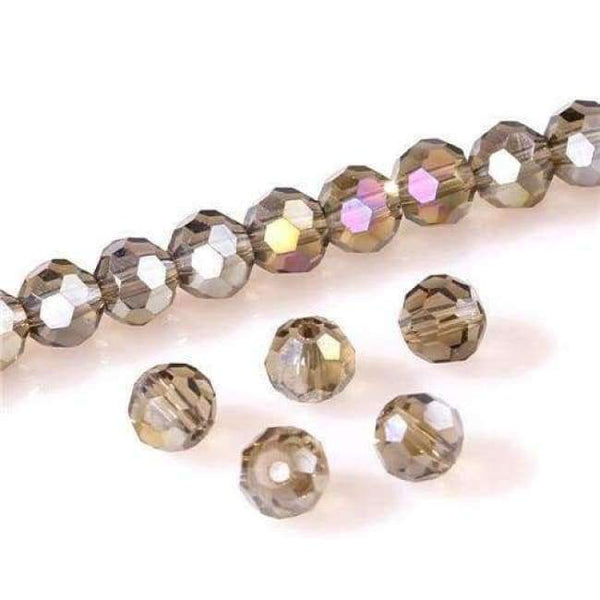 Planet Gates Z117AB / 3mm 200pcs 8mm Austria Opal Round Ball Crystal Beads for Bracelet Making Diy Material Perles Loose Faceted Spacer Glass Beads Z172