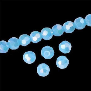 Planet Gates Z119AB / 3mm 200pcs 8mm Austria Opal Round Ball Crystal Beads for Bracelet Making Diy Material Perles Loose Faceted Spacer Glass Beads Z172