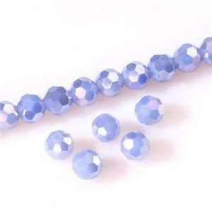 Planet Gates Z121AB / 3mm 200pcs 8mm Austria Opal Round Ball Crystal Beads for Bracelet Making Diy Material Perles Loose Faceted Spacer Glass Beads Z172