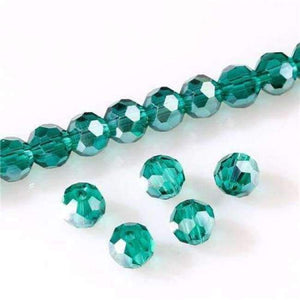 Planet Gates Z128AB / 3mm 200pcs 8mm Austria Opal Round Ball Crystal Beads for Bracelet Making Diy Material Perles Loose Faceted Spacer Glass Beads Z172