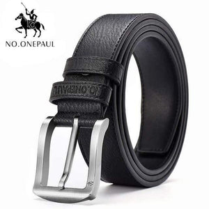 Buckle Men Belt High Quality Cow Genuine Leather Luxury Strap Male Belts For Men New Fashion Classice Vintage Pin