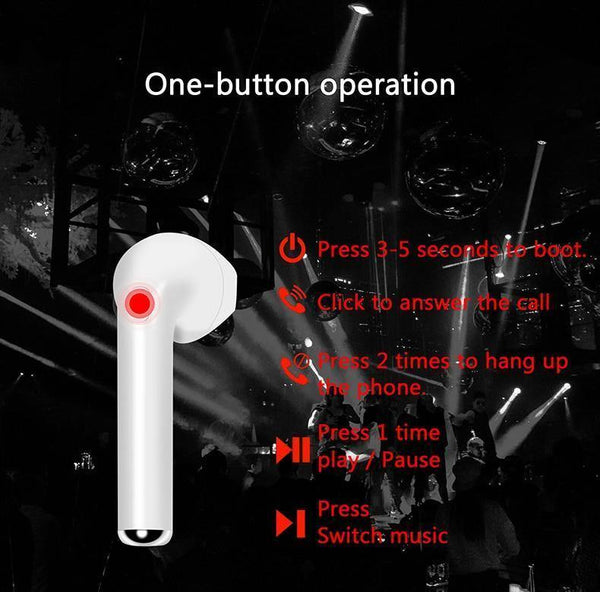 Planet Gates Z7-I7-WW Mini I7S Bluetooth Earphones TWS wireless headphones Air pods In Ear Earbuds sport headset stereo For apple iPhone xiaomi