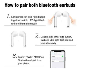 Planet Gates Z7-I7-WW Mini I7S Bluetooth Earphones TWS wireless headphones Air pods In Ear Earbuds sport headset stereo For apple iPhone xiaomi