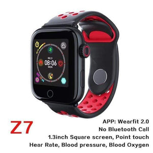 Planet Gates z7 rend / add gift box Bluetooth Call Dial Answer Watch Smart Watch Band Heart Rate Monitor Fitness Tracker Wearing Wristband Bracelet MTK 2502 IOS