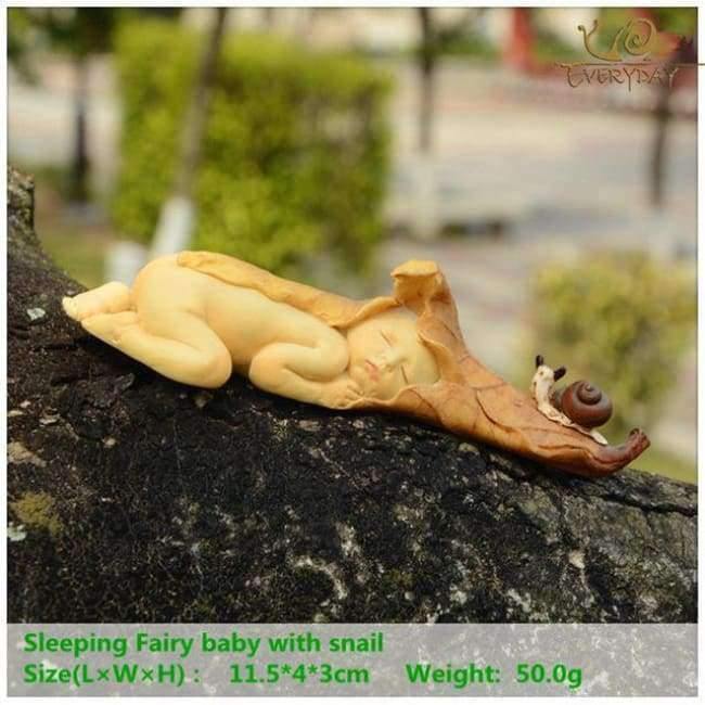 Planet Gates Collection Angel Figurine Miniature Fairy Garden Ornament Leaf baby Christmas tree Decoration For Home Christmas gift