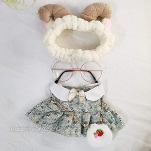 30cm LaLafanfan Cafe Duck Plush Toy Doll Clothes  Cartoon Yellow Duck Stuffed Dolls Doll Accessories Kids Toys Gift For Children