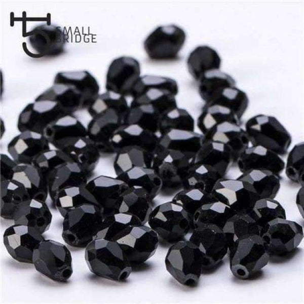Planet Gates z801 / 6x8 70pcs 50pcs/lot Austria Loose Purple Teardrop Glass Beads for Making Jewelry Women Diy Faceted Aaa Briolette Crystal Beads Wholesale