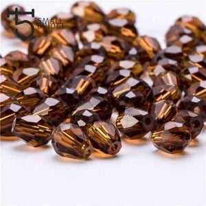 Planet Gates z805 / 6x8 70pcs 50pcs/lot Austria Loose Purple Teardrop Glass Beads for Making Jewelry Women Diy Faceted Aaa Briolette Crystal Beads Wholesale