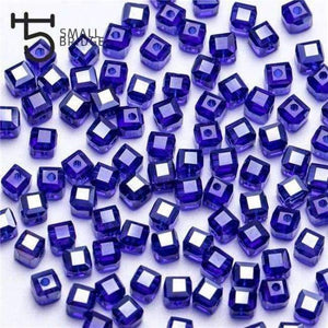 Planet Gates z906ab / 4mm 100pcs 4 6mm Austria Faceted Cube Glass Beads for Bracelets Making Women Diy Jewelry Perles Green Crystal Loose Beads Wholesale Z901