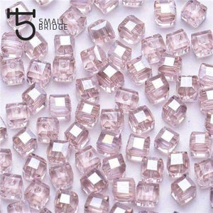 Planet Gates z909ab / 4mm 100pcs 4 6mm Austria Faceted Cube Glass Beads for Bracelets Making Women Diy Jewelry Perles Green Crystal Loose Beads Wholesale Z901