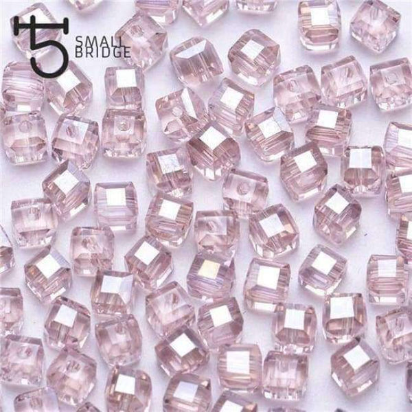 Planet Gates z909ab / 4mm 100pcs 4 6mm Austria Faceted Cube Glass Beads for Bracelets Making Women Diy Jewelry Perles Green Crystal Loose Beads Wholesale Z901