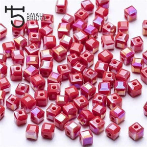 Planet Gates z920ab / 4mm 100pcs 4 6mm Austria Faceted Cube Glass Beads for Bracelets Making Women Diy Jewelry Perles Green Crystal Loose Beads Wholesale Z901