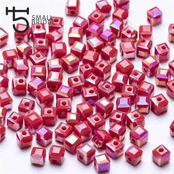 Planet Gates z920ab / 4mm 100pcs 4 6mm Austria Faceted Cube Glass Beads for Bracelets Making Women Diy Jewelry Perles Green Crystal Loose Beads Wholesale Z901