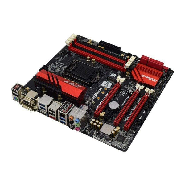 Planet Gates Z97M KILLER For ASRock Desktop Used Motherboard DDR3 Z97 LGA 1150 SATA3 USB 3.0 Micro-ATX Gaming PC Motherboard Core i3 i5 i7
