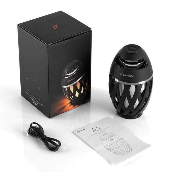 Planet Gates zanflare A1 Flame Bluetooth Speaker Lamp Novelty Lighting Bluetooth speaker Fashion design perfect gift