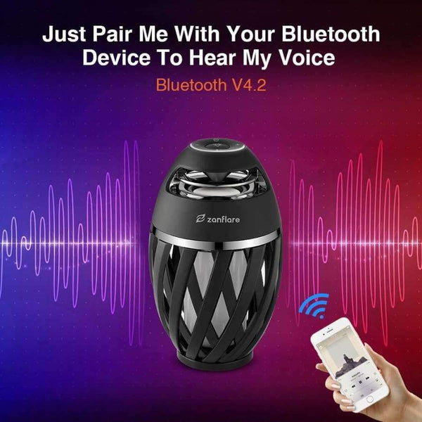 Planet Gates zanflare A1 Flame Bluetooth Speaker Lamp Novelty Lighting Bluetooth speaker Fashion design perfect gift