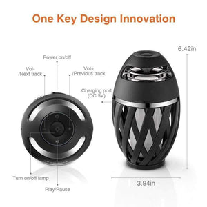 Planet Gates zanflare A1 Flame Bluetooth Speaker Lamp Novelty Lighting Bluetooth speaker Fashion design perfect gift