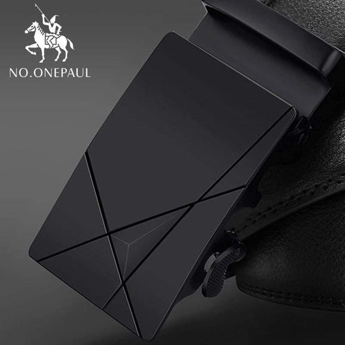 Automatic Buckle Black Belts Luxury Brand Male Genuine Leather Strap Belts For Men Top Quality Belt Cummerbunds
