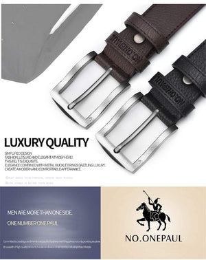 Planet Gates zdk333 Coffee 3.8CM / 100cm Genuine leather luxury strap male belts for men new fashion classic vintage pin buckle men belt High Quality