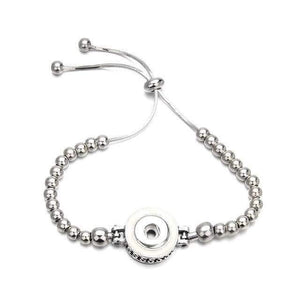 Planet Gates ZE171 Snap Bracelet Fit 12mm Snap Button Jewelry Real Stainless Steel Cuff Bracelet Unisex DIY jewelry Gifts ZE260