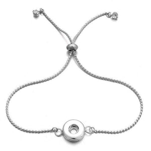 Planet Gates ZE179 Snap Bracelet Fit 12mm Snap Button Jewelry Real Stainless Steel Cuff Bracelet Unisex DIY jewelry Gifts ZE260