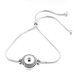 Planet Gates ZE318 Snap Bracelet Fit 12mm Snap Button Jewelry Real Stainless Steel Cuff Bracelet Unisex DIY jewelry Gifts ZE260