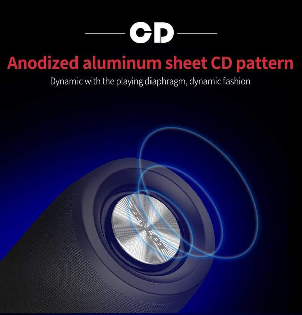 Planet Gates ZEALOT Powerful Bluetooth Speaker Bass Wireless Portable Subwoofer Waterproof Sound Box Support TF, TWS, USB Flash Drive