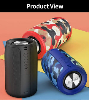 Planet Gates ZEALOT Powerful Bluetooth Speaker Bass Wireless Portable Subwoofer Waterproof Sound Box Support TF, TWS, USB Flash Drive