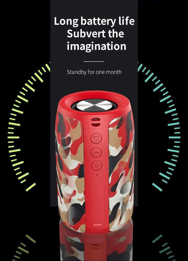 Planet Gates ZEALOT Powerful Bluetooth Speaker Bass Wireless Portable Subwoofer Waterproof Sound Box Support TF, TWS, USB Flash Drive