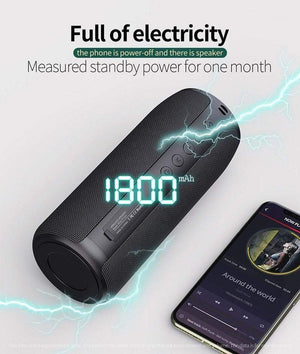 Planet Gates ZEALOT Powerful Bluetooth Speaker Bass Wireless Portable Subwoofer Waterproof Sound Box Support TF, TWS, USB Flash Drive