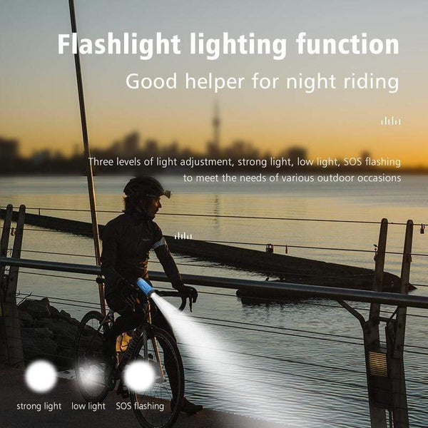 Planet Gates Zealot S1 Portable Bluetooth Speaker Wireless Bicycle Speaker+fm Radio Outdoor Waterproof Boombox Support TF Card,AUX,Flashlight