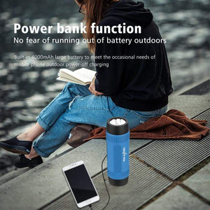 Planet Gates Zealot S1 Portable Bluetooth Speaker Wireless Bicycle Speaker+fm Radio Outdoor Waterproof Boombox Support TF Card,AUX,Flashlight