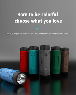 Planet Gates Zealot S1 Portable Bluetooth Speaker Wireless Bicycle Speaker+fm Radio Outdoor Waterproof Boombox Support TF Card,AUX,Flashlight