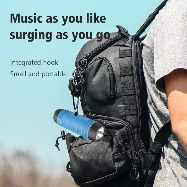 Planet Gates Zealot S1 Portable Bluetooth Speaker Wireless Bicycle Speaker+fm Radio Outdoor Waterproof Boombox Support TF Card,AUX,Flashlight