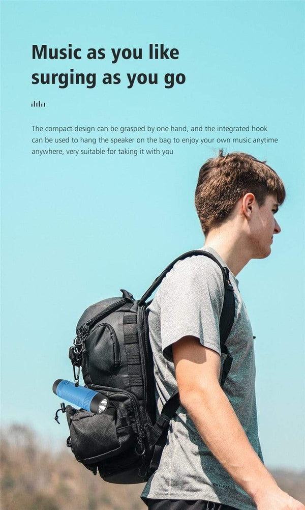 Planet Gates Zealot S1 Portable Bluetooth Speaker Wireless Bicycle Speaker+fm Radio Outdoor Waterproof Boombox Support TF Card,AUX,Flashlight