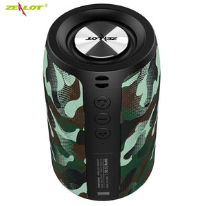 Planet Gates ZEALOT S32 Wireless Bluetooth Speaker Mini Portable HIFI Subwoofer Speaker with fm Radio Column Support TF, TWS, USB Flash Drive