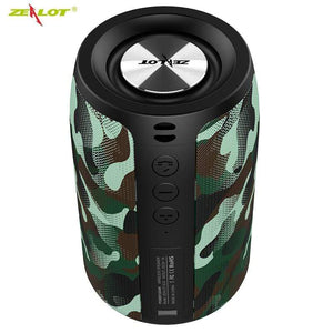 Planet Gates ZEALOT S32 Wireless Bluetooth Speaker Mini Portable HIFI Subwoofer Speaker with fm Radio Column Support TF, TWS, USB Flash Drive