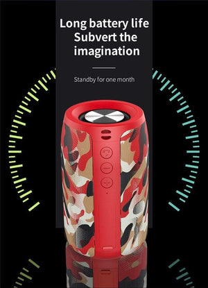 Planet Gates ZEALOT S32 Wireless Bluetooth Speaker Mini Portable HIFI Subwoofer Speaker with fm Radio Column Support TF, TWS, USB Flash Drive