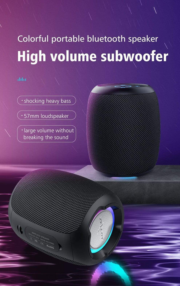 Planet Gates Zealot S53 Portable Wireless Speaker Bluetooth Column Waterproof HIFI Lossless Sound Quality Stereo Subwoofer Loudspeaker