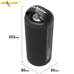 Planet Gates Zealot S53 Portable Wireless Speaker Bluetooth Column Waterproof HIFI Lossless Sound Quality Stereo Subwoofer Loudspeaker