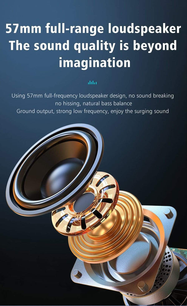 Planet Gates Zealot S53 Portable Wireless Speaker Bluetooth Column Waterproof HIFI Lossless Sound Quality Stereo Subwoofer Loudspeaker