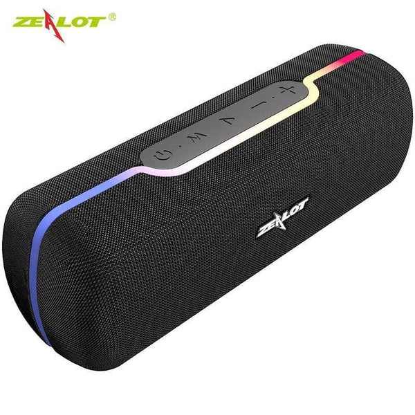 Planet Gates Zealot S53 Portable Wireless Speaker Bluetooth Column Waterproof HIFI Lossless Sound Quality Stereo Subwoofer Loudspeaker