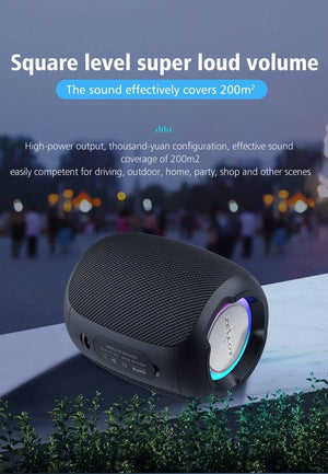 Planet Gates Zealot S53 Portable Wireless Speaker Bluetooth Column Waterproof HIFI Lossless Sound Quality Stereo Subwoofer Loudspeaker