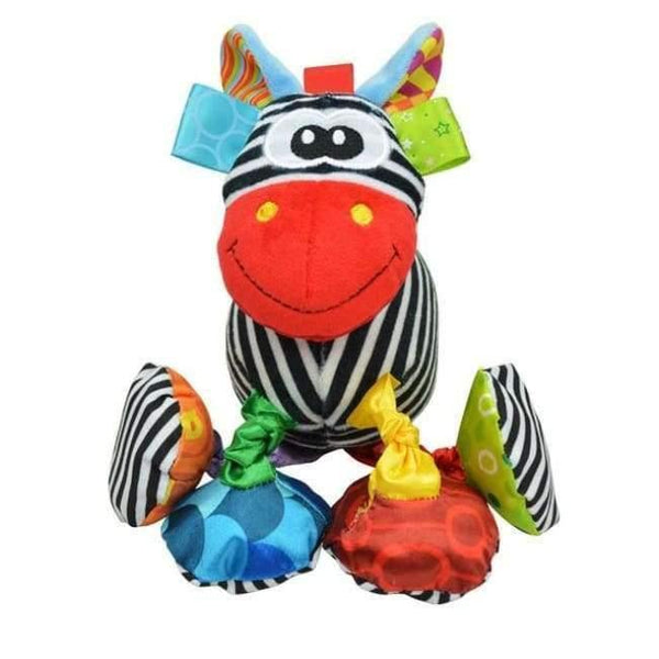 Planet Gates Zebra 1pcs Sozzy Multifunctional Baby Toys Animal Plush Toys Rattles Mobiles Soft Cotton Infant Pram Stroller Car Rattles Hanging
