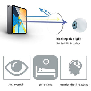 Planet Gates ZENOTTIC Round Frame Reading Glasses For Men Women Computer Optical Eyeglasses Hyperopia Anti Blue Light Reading Glasses Eyewear