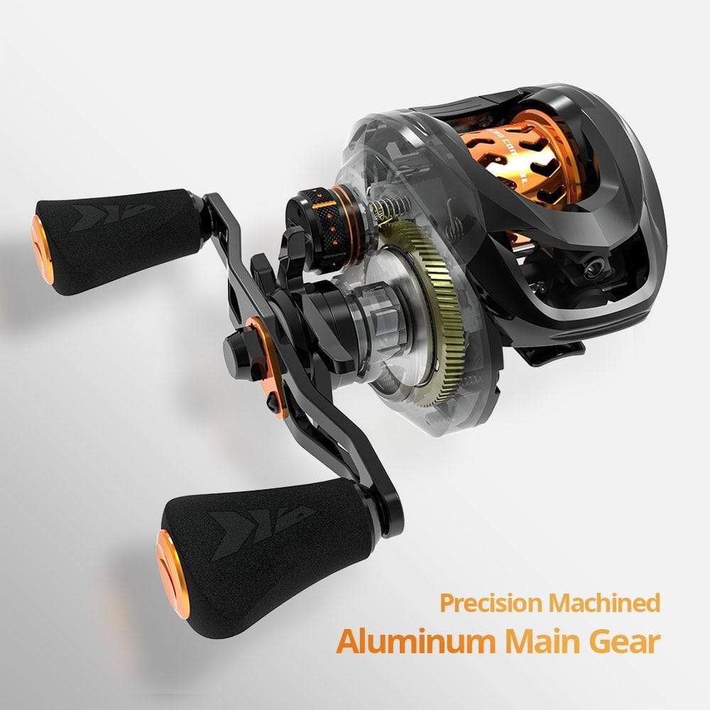 Planet Gates Zephyr Bait Finesse System BFS Baitcasting Fishing Reel  4.5KG 7 Ball Bearings 7.2:1 Gear Ratio Carbon Fishing Coil
